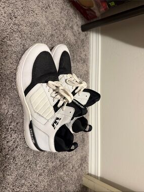Supra Black and White Skate High-Top Sneakers